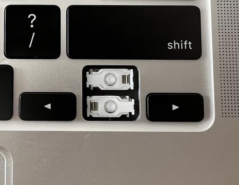 Bfenown Replacement UP (Down) Arrow Keycap Key Scissor Clip Hinge for MacBook Pro/Air Model A2141 A2442 A2485 A2251 A2289 A2179 A2337 A2338 A2681 2019-2022 Keyboard to Replace UP (Down) Arrow Keycap - Image 2